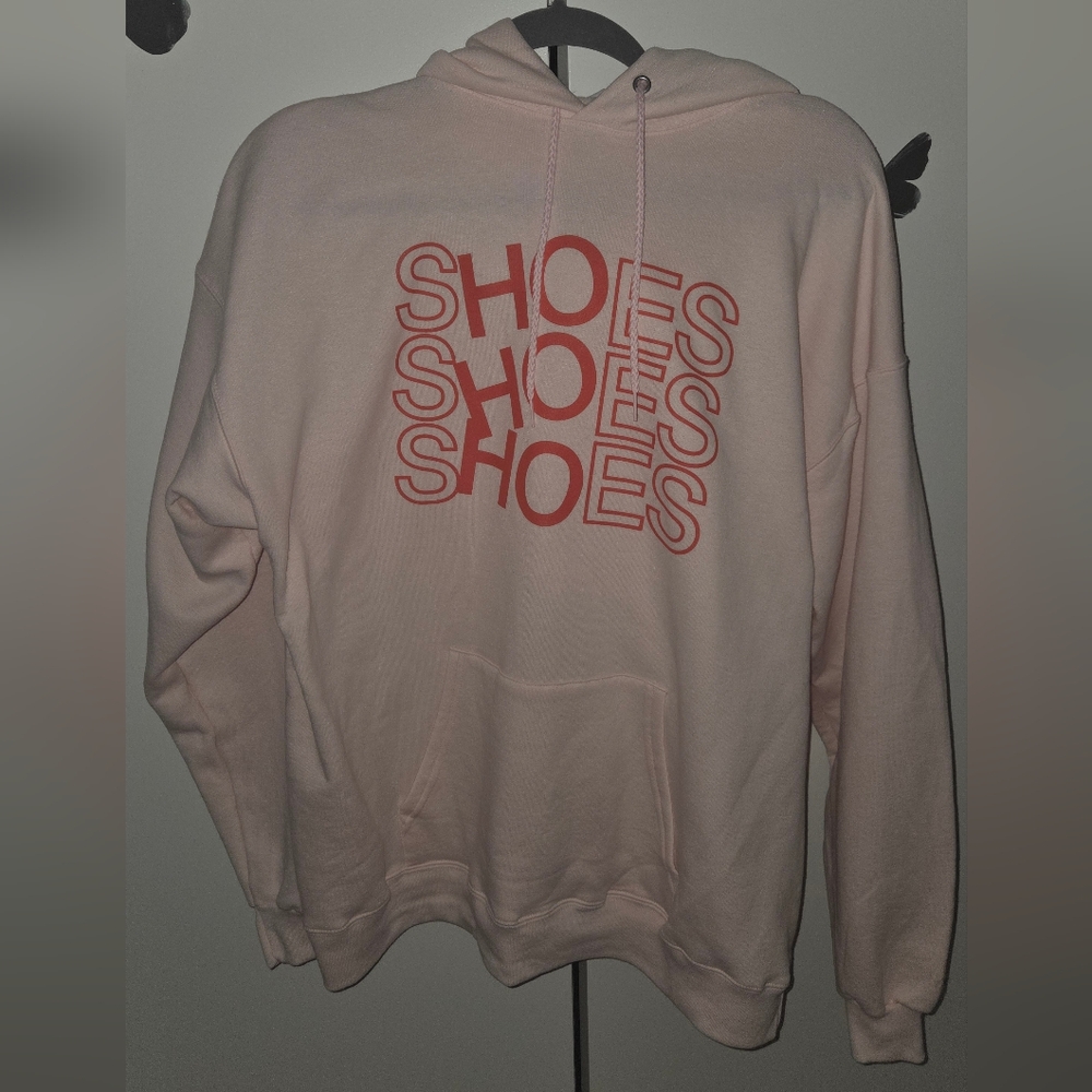 🌸 BRAND NEW DSW Light Pink Hoodie Size XL